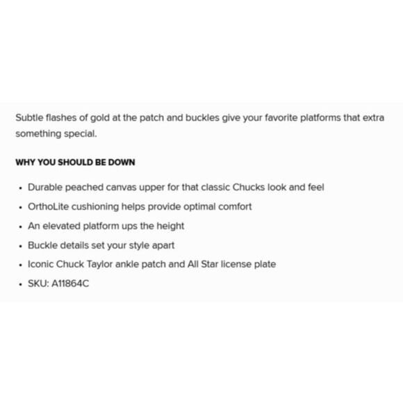 Converse CTAS Lift Platform Summit Pink Buckle High Top Shoes Women's 9 NIB - Picture 15 of 15